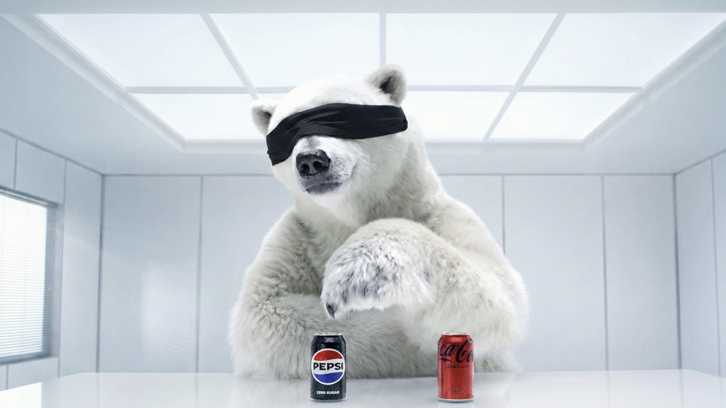 Предательство года: белый медведь из рекламы Coca-Cola «выбрал» Pepsi и впал в депрессию