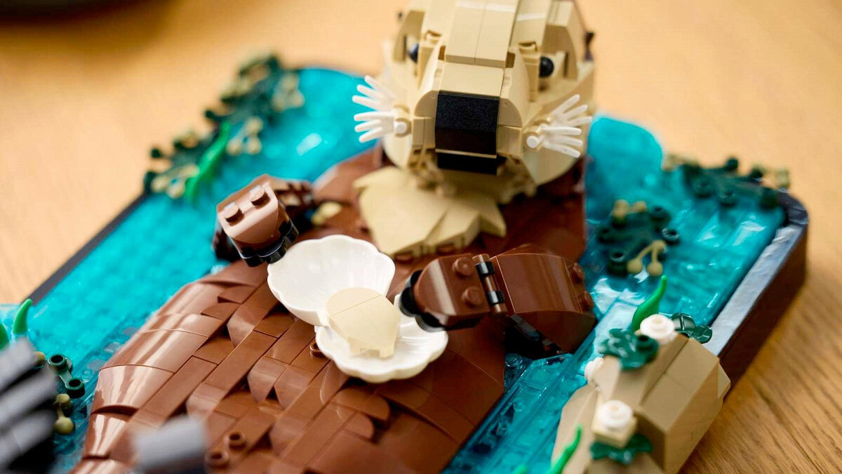 LEGO выпустит набор с плавающими выдрами