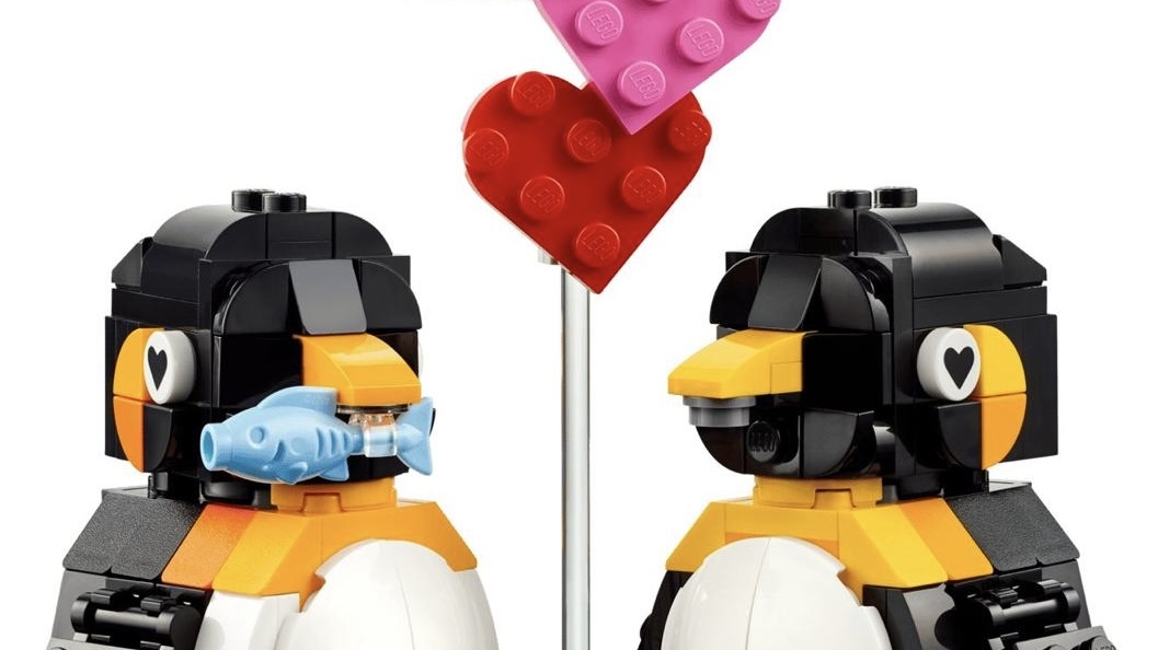 LEGO дарит набор «Влюбленные пингвины» при покупке от $80