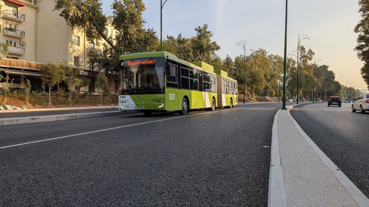 В Ташкенте временно меняют шесть автобусных маршрутов