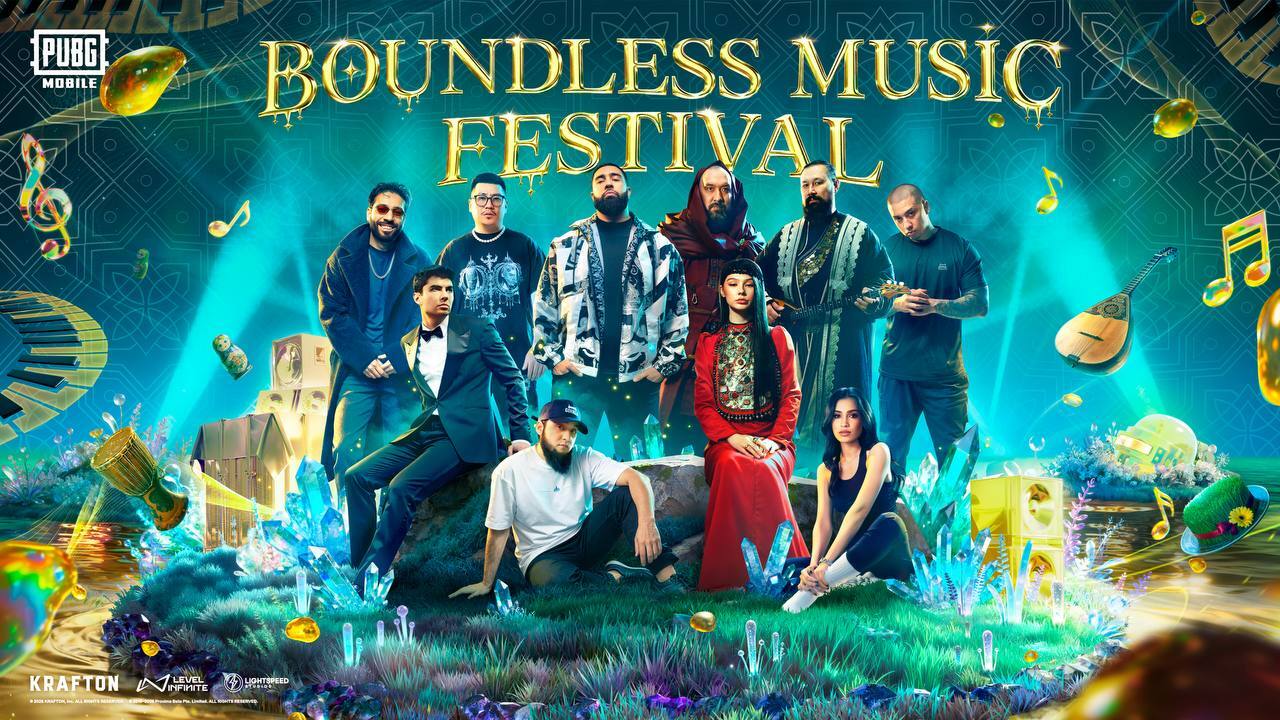 8-я годовщина PUBG MOBILE в СНГ × Навруз: «Boundless Music» фестиваль