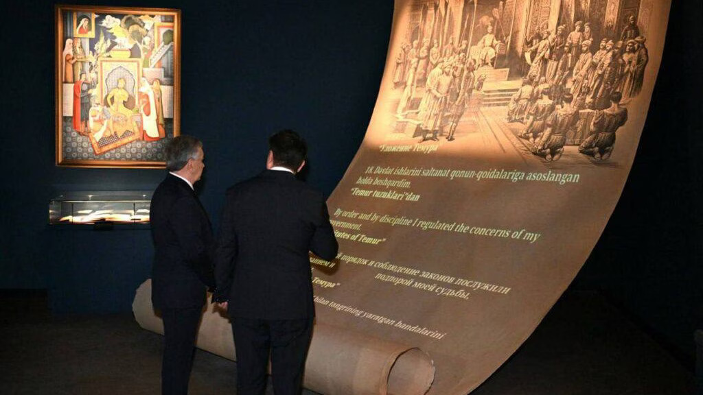 Toshkentda rekonstruksiya qilingan Temuriylar tarixi muzeyi qayta ochildi