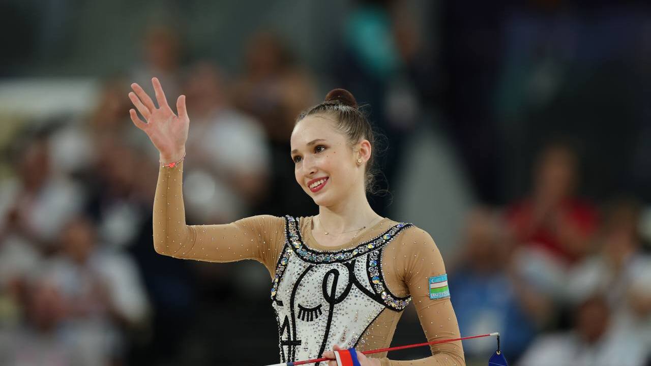 Узбекская гимнастка Тахмина Икромова завоевала золото на этапе Кубка мира