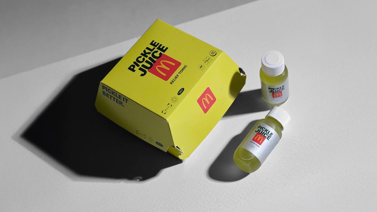 McDonald’s выпустил спортивный напиток со вкусом огуречного рассола