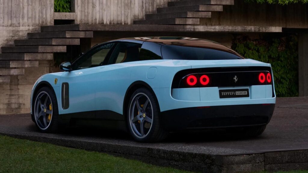 Ferrari показала электрокар Luce